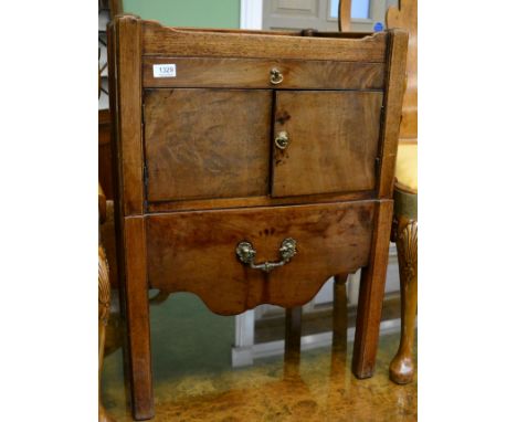 George III tray top commode 