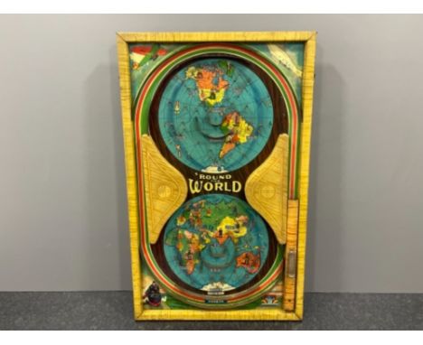 1930s tin plate Bagatelle. Possibly American