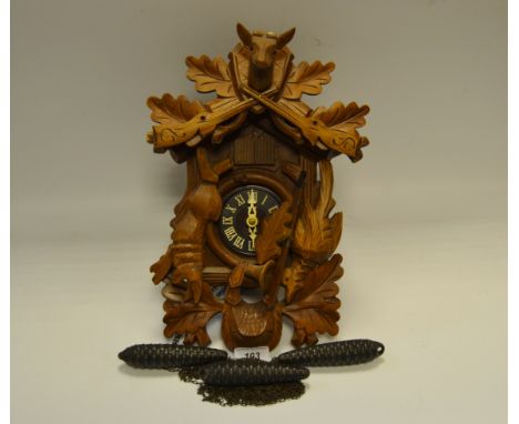 A Black Forest Cuckoo clock (faults)