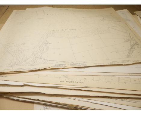 Various maps of Lincolnshire, issued by the Ordnance Survey office in Southampton, to include villages such as Althorpe, Derr