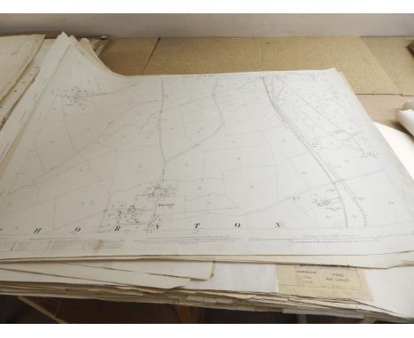 A large quantity of maps, issued by the Ordnance Survey office in Southampton, various editions to include second edition of 
