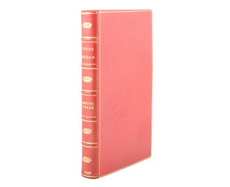 Peake, Mervyn, Titus Groan , Eyre &amp; Spottiswoode, 1946, first edition, bound in recent full red morocco, gilt titles, dec