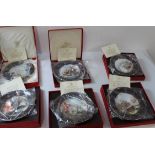 Spode Maritime Battle plates 1-6 in boxes