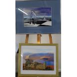 Trevor Brown photo "Room with a View" Haweswater 66cm w x 46cm h, print labelled H B Salisbury