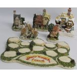David Winter Cottages' , Sherwood Forest - Will Scarletts Den, South Downs - Elfin Cottage,