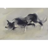 Limited edition print by William Selwyn 487 / 500 of the Collie "Selwyn" 65cm w x 45cm h