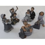 5 x limited edition Elisa composite figures