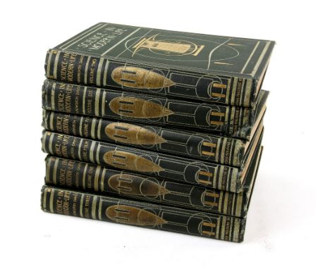 Talwin Morris bindings: Science in Modern Life, Edited by J R Ainsworth Davis, in six volumes, London, The Gresham Publishing