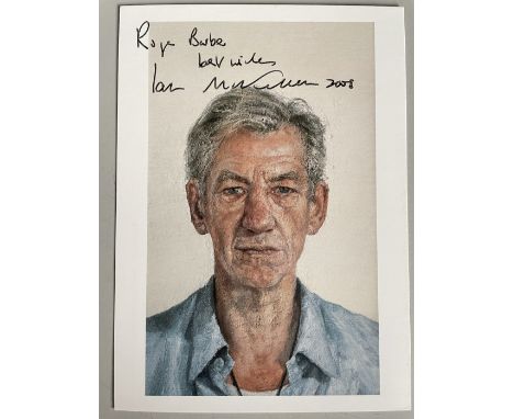 Ian McKellen Lord of the Rings Actor 6x4 inch Signed Photo. Good condition. All autographs are genuine hand signed and come w