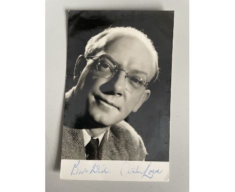 Arthur Lowe Captain Mainwaring in Dad's Army 6x4 inch signed photo. Good condition. All autographs are genuine hand signed an