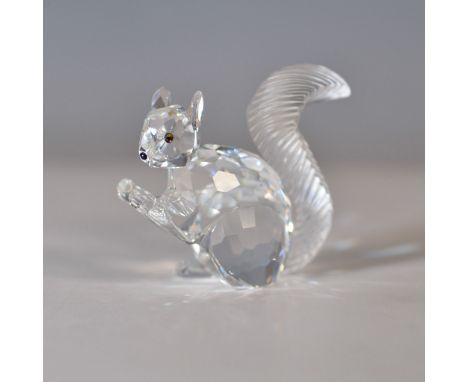 This limited edition Swarovski Crystal Society (SCS) figurine was issued in 1997 to commemorate the 10th anniversary of the S