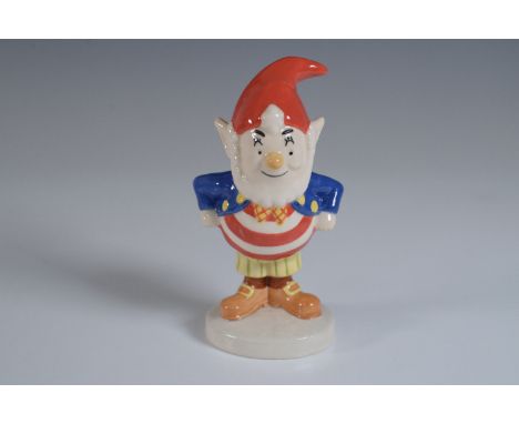 This is a Royal Doulton figurine of Big-Ears, a character from Enid Blyton's Noddy series. The figurine is hand-painted and p
