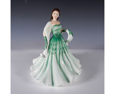 Royal Doulton Happy Birthday 2020 figurine, model HN5925, designed by Neil Faulkner. This hand-decorated bone china figurine 