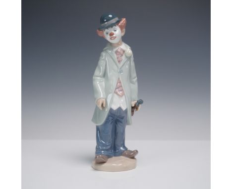 Lladro porcelain figurine titled Circus Sam, model number 1005472, sculpted by Francisco Catala and issued in 1988. This fine