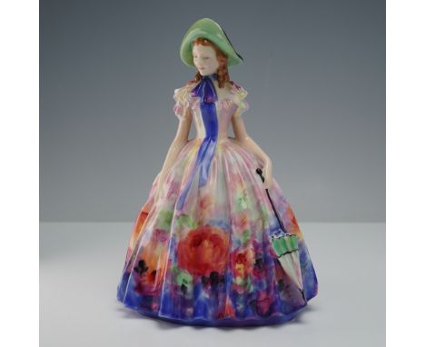 A delightful Royal Doulton porcelain figurine titled Easter Day, model HN 2039, designed by Leslie Harradine. Issued between 