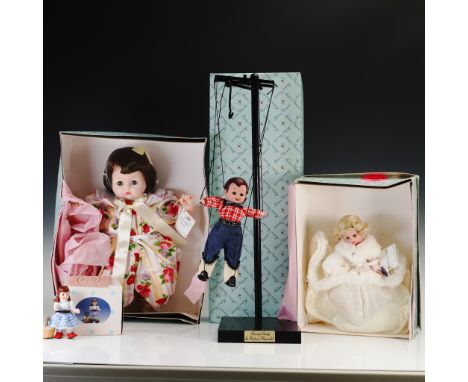 This 4-piece collection features charming Madame Alexander dolls in various styles and sizes. Included is a rare Howdy Doody 