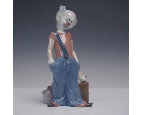 Glossy porcelain figurine titled Destination Big Top, model number 1006245, designed by sculptor Juan Huerta for Lladro in 19
