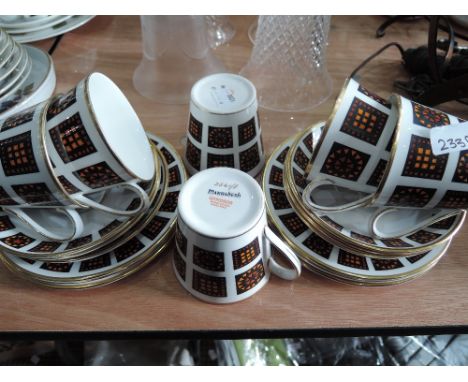 A retro part Windsor 'Marrakesh' tea service (18 pieces approx)