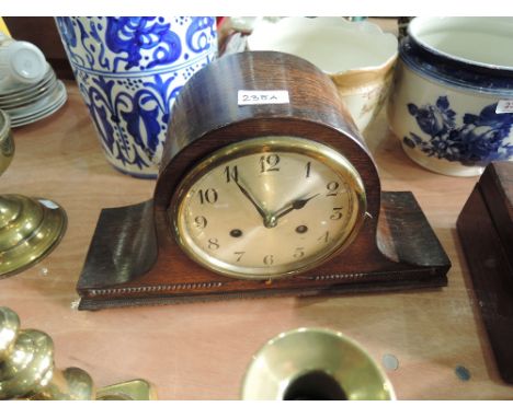 A mid 20th century mantel clock