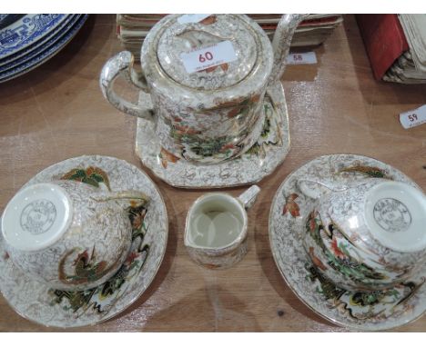 A part Thomas Foster & Sons Ltd Pheonix Ware part tea service/set