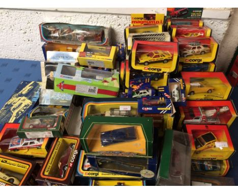 Large qty of various Corgi toy model vehicles in original boxes