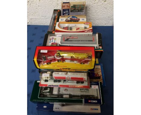 Qty of various toy model lorries by Corgi & Joal etc. all in original boxes
