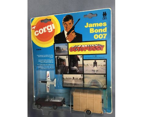 Corgi toy model James Bond DB5 Aston Martin in original box & various Corgi James Bond toy model vehicles in original boxes