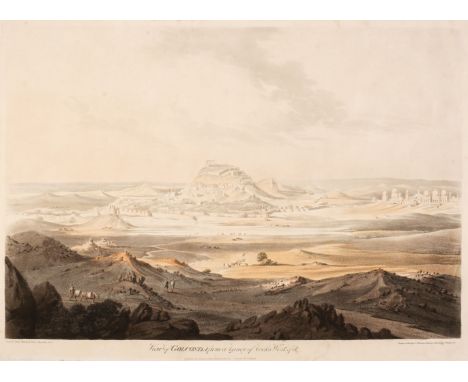 * India. Jukes (Francis), View of Golconda from a Range Rocks West of it, Thomas Albury, 1st June 1798, aquatint after Thomas