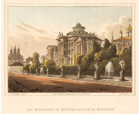 [Svin'in, Pavel Petrovich]. Sketches of Russia; illustrated with 15 engravings, 1st edition, London: R. Ackermann, 1814, 15 f