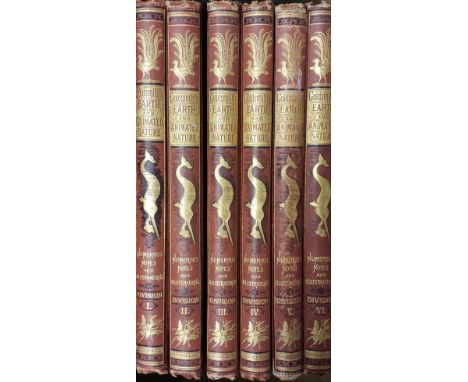 Goldsmith (Oliver). A History of the Earth and Animated Nature, 2 volumes in 6 divisions, London: Blackie &amp; Son, 1876, ad