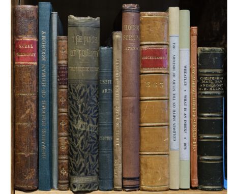 Bates (Ely). Rural Philosophy: or reflections on knowledge, virtues, and happiness; chiefly in reference to a life of retirem