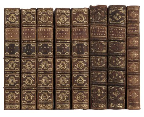 [La Mothe, N.]. Histoire de la vie et du regne de Louis xiv, redigée sur les memoires de feu monsieur le comte de ***, publ. 