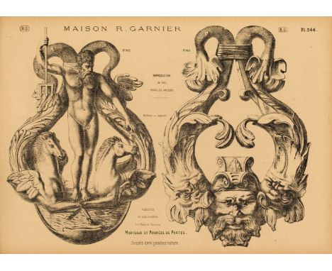 Trade Catalogue. Maison R. Garnier, Cuivrerie &amp; Serrurerie Artistiques [Cremones en tous gentres a combinaisons diverses 