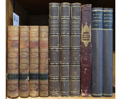 Storer (James). History and Antiquities of the Cathedral Churches of Great Britain, 4 volumes, 1st edition, London: Rivington