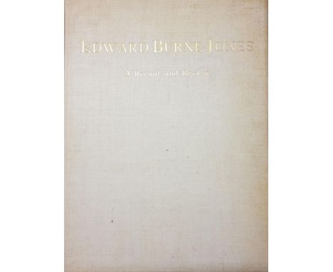 Bell (Malcolm). Edward Burne-Jones, a record and review, limited edition, London: George Bell &amp; Sons, 1892, numerous blac