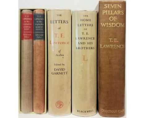 Lawrence (T. E.). T.E. Lawrence to his Biographer Robert Graves, [and] T.E. Lawrence to his Biographer Liddell Hart, 2 volume