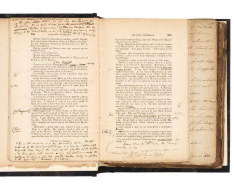 Leland (John, c.1503-1552). An undocumented and largely complete manuscript copy of Leland’s Itinerary, 19th century, a total