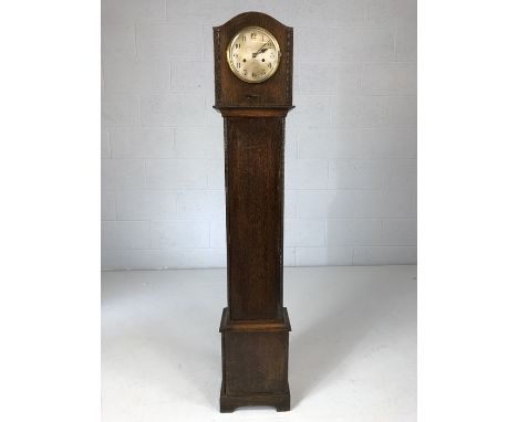 Small Grandmother wooden cased clock