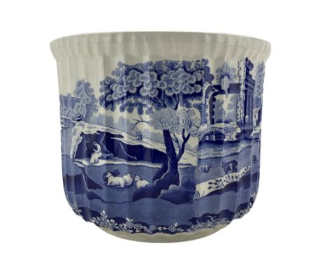Spode Italian jardiniere, H17.5cm x D21cm