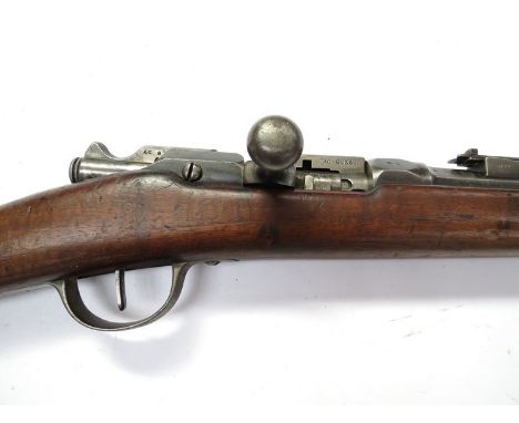 A French Gras Model 1874 bolt action rifle in 11mm.     OBSOLETE CALIBRE: No license required. Buyer must be 18 or over.
