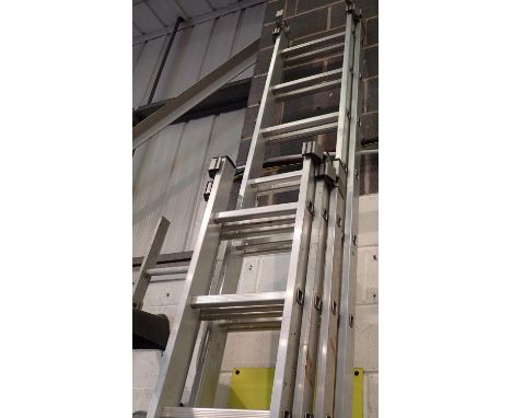 Heavy duty triple extension ladder. Not available for in-house P&amp;P 