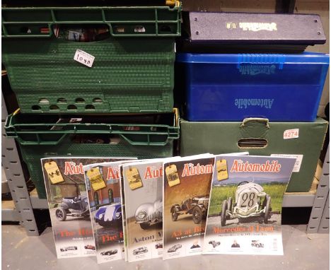 400 plus issues of The Automobile magazine 1982-2020, some in binders. Not available for in-house P&amp;P 