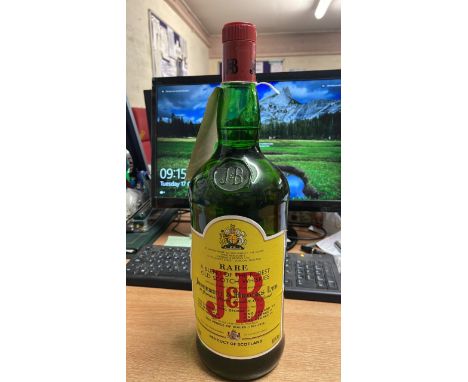  Sale Item:    3 LITRES J &amp; B SCOTCH WHISKY 40% VOLUME  Vat Status:   No Vat   Buyers Premium:  This lot is subject to a 