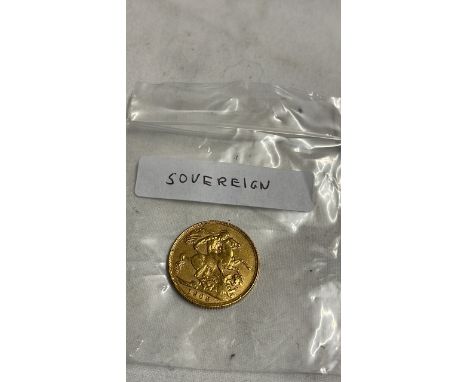  Sale Item:    1908 FULL SOVEREIGN   Vat Status:   No Vat   Buyers Premium:  This lot is subject to a Buyers Premium of 17.5%
