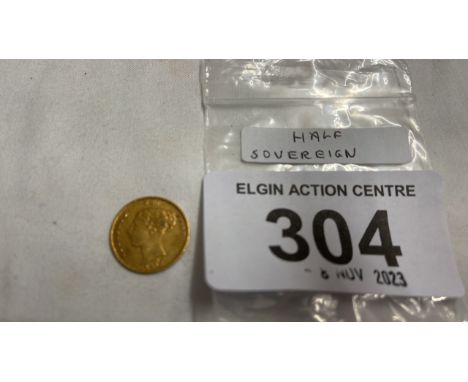  Sale Item:    1877 HALF SOVEREIGN   Vat Status:   No Vat   Buyers Premium:  This lot is subject to a Buyers Premium of 17.5%