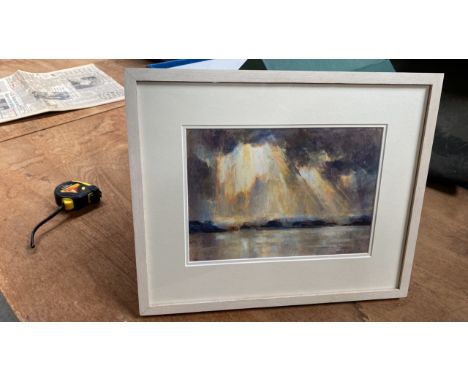  Sale Item:    ACRYLIC PICTURE- ON A CROSSING TO MULL MOIRA FERRIER  Vat Status:   No Vat   Buyers Premium:  This lot is subj