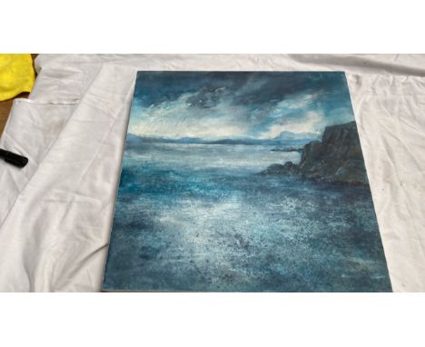  Sale Item:    ACRYLIC INK PICTURE- JENNY McLAREN AT MELLON UDRIGLE  Vat Status:   No Vat   Buyers Premium:  This lot is subj