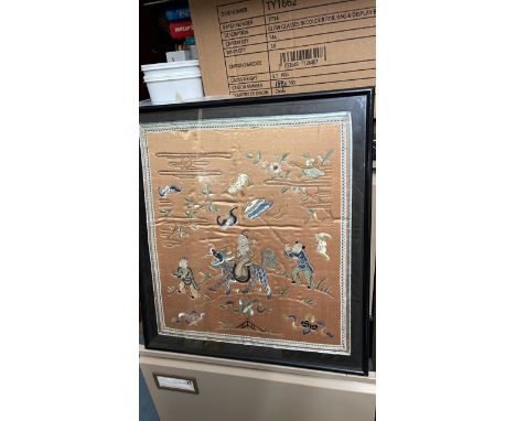  Sale Item:    ORIENTAL NEEDLEWORK   Vat Status:   No Vat   Buyers Premium:  This lot is subject to a Buyers Premium of 17.5%