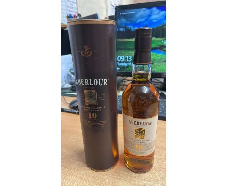  Sale Item:    70CL ABERLOUR 10 Y O MALT WHISKY 40% VOL  Vat Status:   No Vat   Buyers Premium:  This lot is subject to a Buy