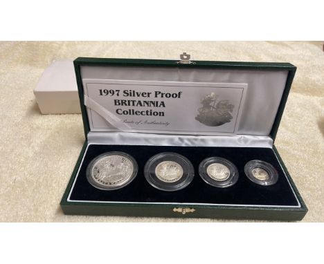  Sale Item:    1997 SILVER PROOF BRITANNIA COLLECTION  Vat Status:   No Vat   Buyers Premium:  This lot is subject to a Buyer